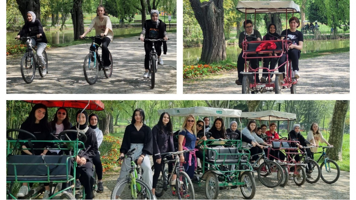 Sağlıklı Yaşam İçin Botanik Park'ta Bisiklet Etkinliği